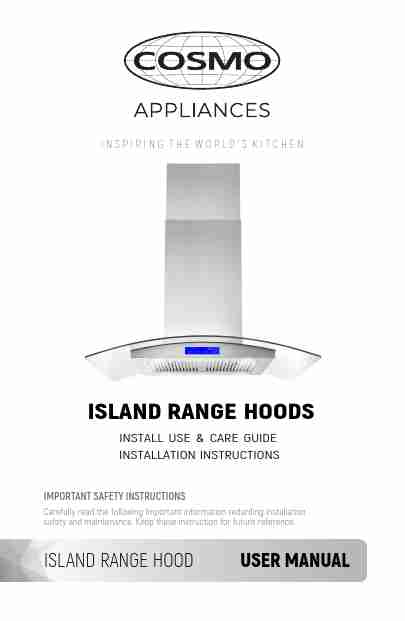 Cosmo Range Hood Manual_pdf
